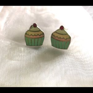 Delightful Cupcake Earrings